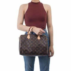 Authentic Louis Vuitton tote bag speedy 30